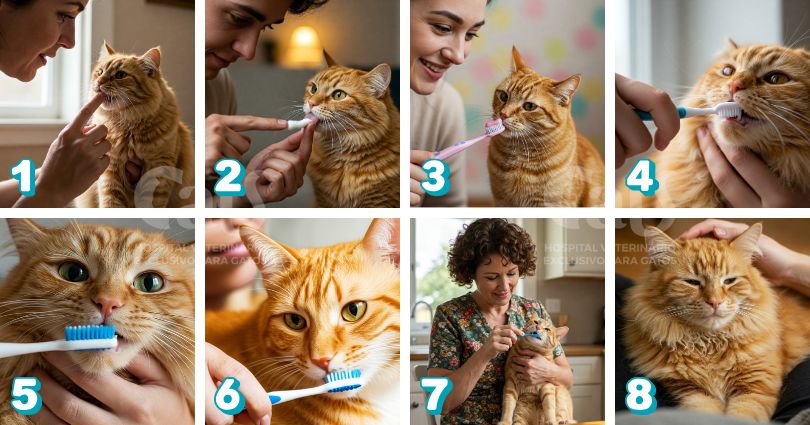 Como escovar corretamente os dentes do seu gato: um guia completo para tutores