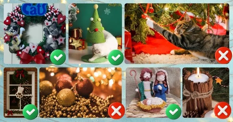 Decoração de Natal para quem tem gatos: como fazer um Natal seguro e sem acidentes - Hospital Veterinário Cats Londrina